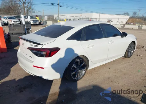 2026 Honda Civic Hybrid Sport/Sport Touring z USA, uszkodzony, nr VIN 2HGFE4F89TH313954